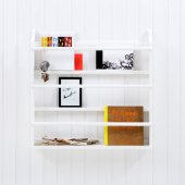 Plate rack – white