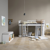 Wood shelving unit 3×1