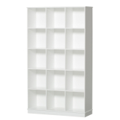 Wood shelving unit 3×5