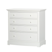 Seaside dresser with curved front