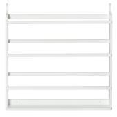 Plate rack – white