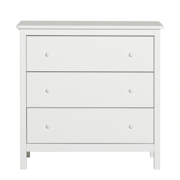 Seaside dresser with slide rack
