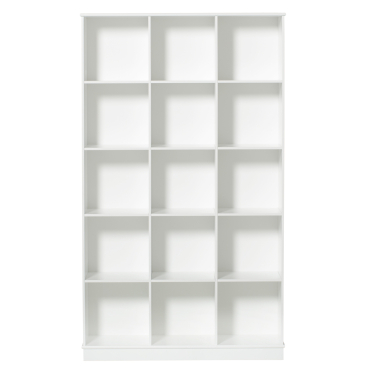 Wood shelving unit 3×5